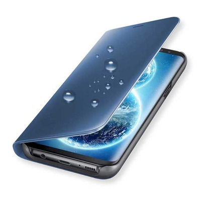 Book Type Mirror Case - Samsung Galaxy S9 Blue