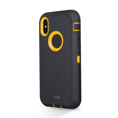 Cover Unbreakable with belt clip for iPhone XS/X SBS