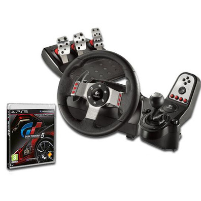 Gran Turismo 5 - PS3 + Logitech G27 Racing Wheel