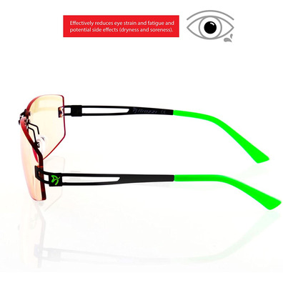 Gaming Arozzi Visione VX-600 Green Glasses