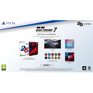 Gran Turismo 7 Ed. 25 Anniversary PS5