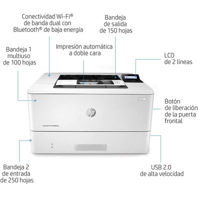 HP LaserJet Pro M404DW Printer