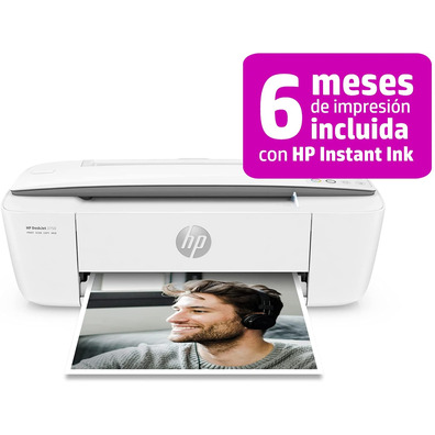 HP Deskjet 3750 White Wifi Multifunction Printer