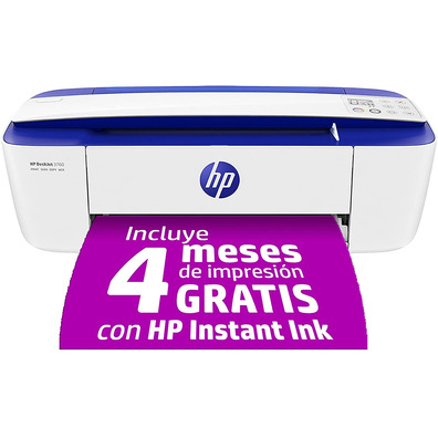 HP Deskjet 3760 Blue Wifi Multifunction Printer