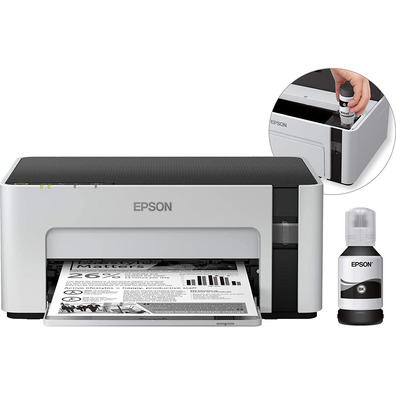 Epson Ecobank ET-M1120 Rechargeable Printer White WiFi