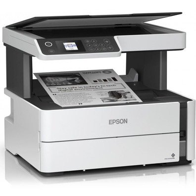 Epson Ecotank ET-M2140 Grey Duplex Monochrome Rechargeable Printer