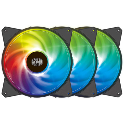 Kit 3 Fans Cooler Master MF120r 12 cm ARGB