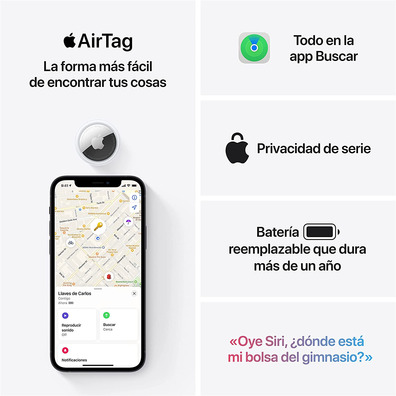 Apple Airtag MX542ZY/A Pack x4 Locator