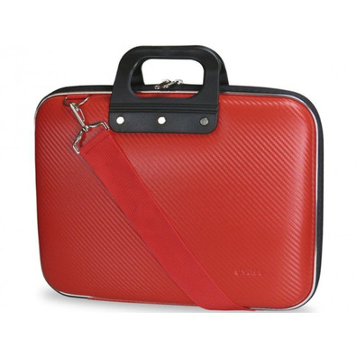 Rigid E-vitta Bag Carbon For Portdates Up To 13.3 " Red