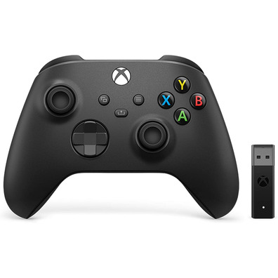 Xbox Series Black + Wireless PC Adapter