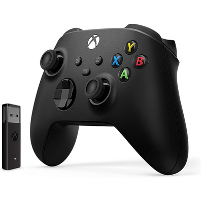 Xbox Series Black + Wireless PC Adapter