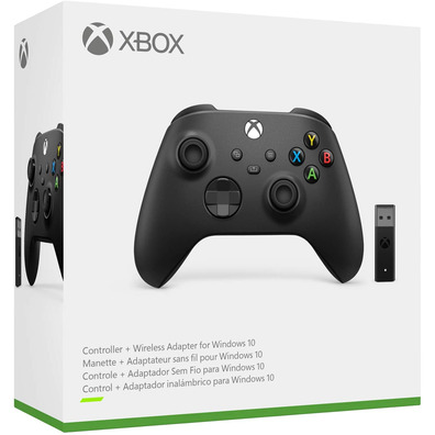 Xbox Series Black + Wireless PC Adapter