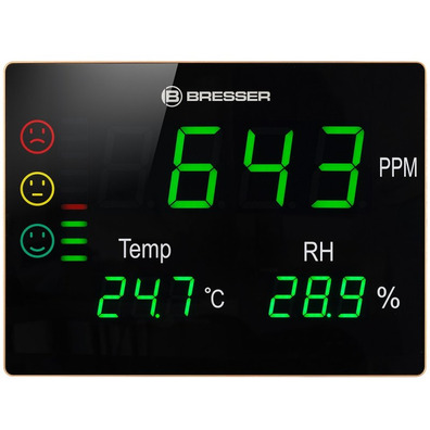 CO2 meter Bresser Smile XXL