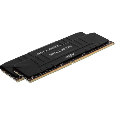 Ballistix 32GB (2x16) DDR4 2666 Mhz Black Memory RAM