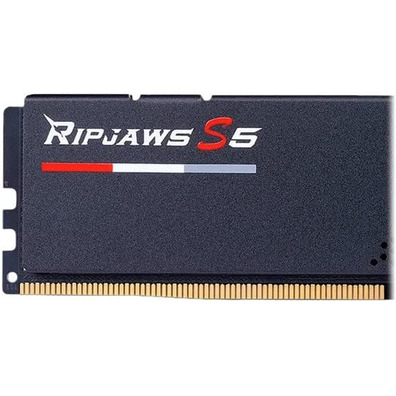 RAM G. Skill Ripjaws S5 32GB (2x16GB) 5600 MHz DDR5 Black Memory