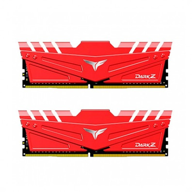 Teamgroup Dark Z 16GB RAM (2x8GB) DDR4 3000Mhz Red