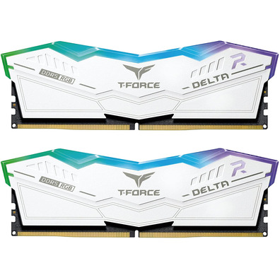 TeamGroup Delta White RGB 32GB (2x16GB) DDR5 6400 MHz RAM