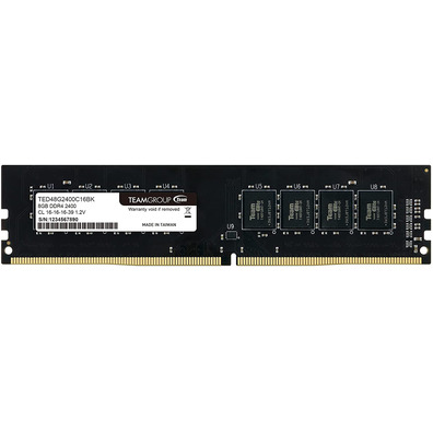 Teamgroup Elite 8GB DDR4 2400 MHz RAM