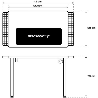 Table Gaming Drift DRDZ75