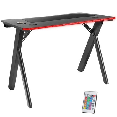 Table Gaming Mars Gaming MGD100RGB 100x60x74 cm Black