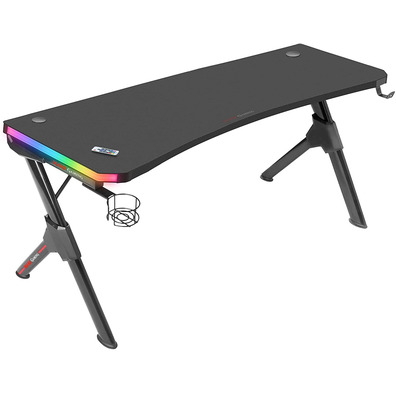 Table Gaming Mars Gaming MGD140RGB 140 cm Black