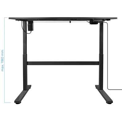 Table TooQ TQESSD01-BK Electrical Height Black Height