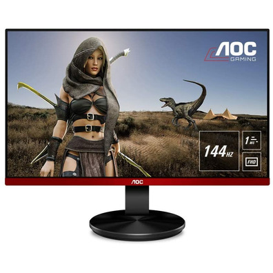 Monitor Gaming AOC G2490VXA 23.8 " /Full HD/Multimedia Black and Red