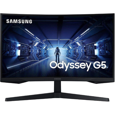 Monitor Gaming Curvo Samsung Odyssey G5 LC32G55TQWU 32 " Black