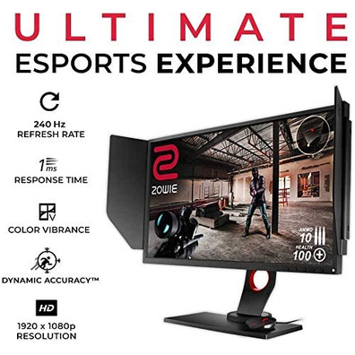 Monitor Gaming LED 24.5" BenQ XL2546 ZOWIE Black