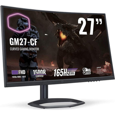 Monitor Gaming LED 27 '' Cooler Master GM27-CF Curvo