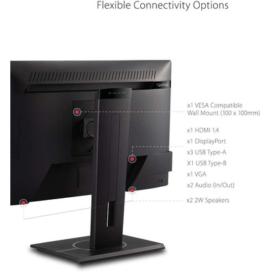 24 '' ViewSonic VG2440 LED Monitor