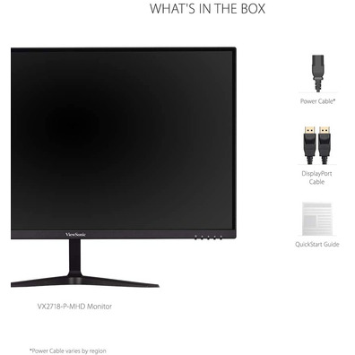 LED Monitor 27 '' Viewsonic VX2718-P-MHD