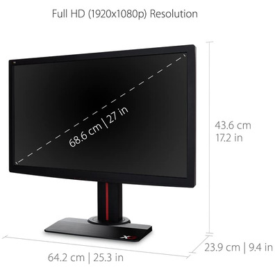 LED Monitor 27 '' Viewsonic XG2702 Gaming Black