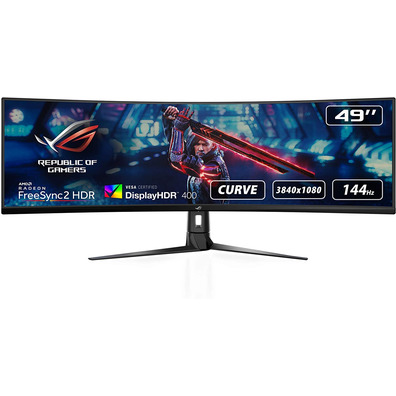 LED Monitor 49 '' ASUS ROG Strix XG49VQ Black Curve