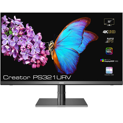 IPS MSI Creator PS321URV 32 '' Silver LED Monitor