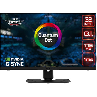 MSI Optix MPG321QRF 32 '' QD Black LED Monitor