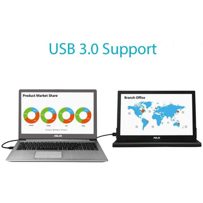 ASUS MB169C + 15.6 '' IPS 5ms USB Portable Monitor