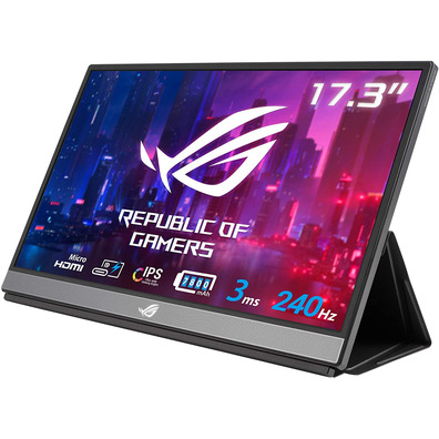 Portable Gaming Asus ROG Strix XG17AHPE 17.3 " Full HD Multimedia Black