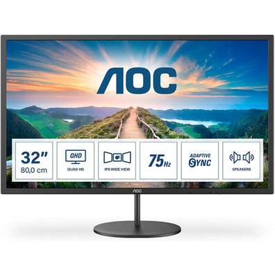 AOC Professional Monitor Q32V4 31.5 '' QHD Multimedia