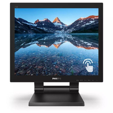 Professional Touch Monitor Philips 172B9T 17 " SXGA Black Multimedia