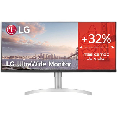 LG 34WN650-W 34 '' WFHD Multimedia Silver Professional Monitor