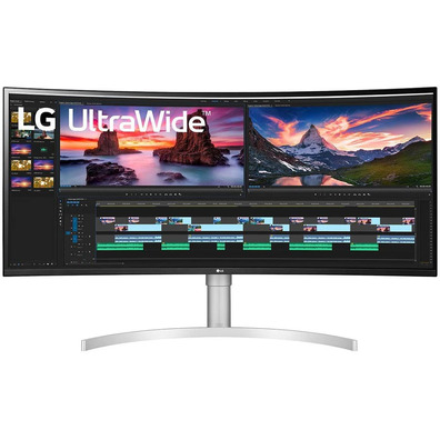 LG 38WN95C-W 38 " UWQHD/Multimedia White Ultrapanoramic Professional Monitor