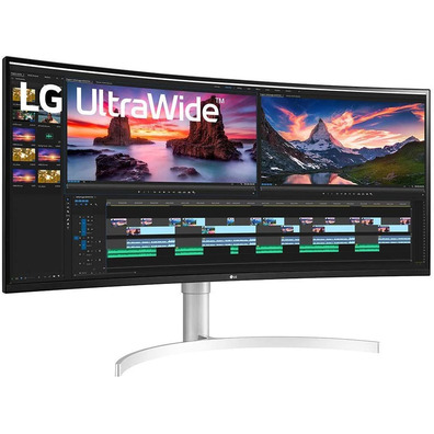 LG 38WN95C-W 38 " UWQHD/Multimedia White Ultrapanoramic Professional Monitor