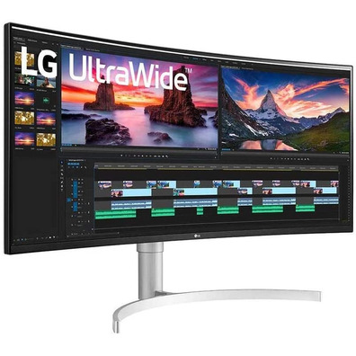 LG 38WN95C-W 38 " UWQHD/Multimedia White Ultrapanoramic Professional Monitor