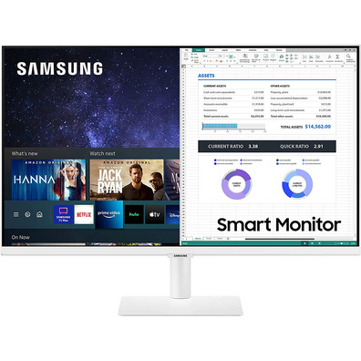 Samsung Smart M5 LED Monitor 27 '' White