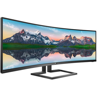 Curved Ultrapanoramic Monitor Philips 498P9 48.8 " Black Multimedia