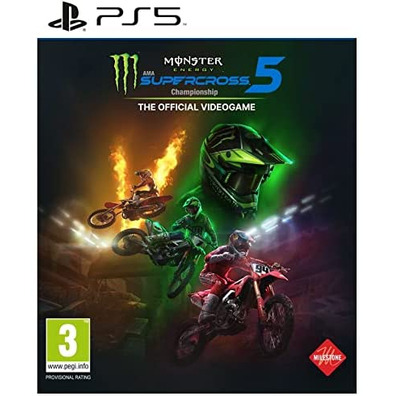 Monster Energy Supercross 5: The Official Videogame PS5