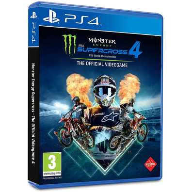 Monster Energy Supercross-The Official Videogame PS4