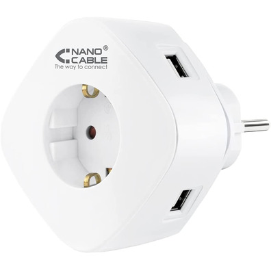 Nanocable Universal Charger 3 USB sockets