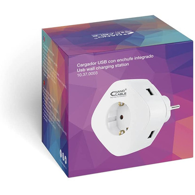 Nanocable Universal Charger 3 USB sockets